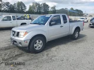 2008 Nissan Frontier SE with VIN 1N6AD06UX8C421430, listed as a Copart auction lot 84003195 with 86,109 mi miles and Salvage title. Bid and sale history available at DreamBid. Image 1.
