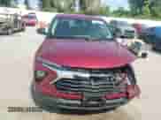 2024 Chevrolet TrailBlazer LS with VIN KL79MMSL5RB111247, listed as a Copart auction lot 80355925 with 20,374 mi miles and Salvage title. Bid and sale history available at DreamBid. Image 14.