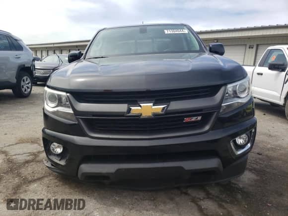 2019 Chevrolet Colorado 2WD Z71 with VIN 1GCGSDEA8K1169553, listed as a Copart auction lot 71304044 with 75,586 mi miles and Salvage title. Bid and sale history available at DreamBid. Image 5.