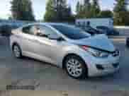 2012 Hyundai Elantra Limited with VIN 5NPDH4AE8CH141112, listed as a Copart auction lot 81745755 with 118,763 mi miles and Salvage title. Bid and sale history available at DreamBid. Image 4.