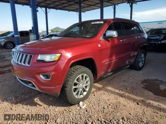 2015 Jeep Grand Cherokee Overland с VIN 1C4RJFCT9FC664172, выставлен на аукционе Copart как лот 70251195 с пробегом 150 757 миль миль и Списание • Salvage title. История ставок и продаж доступна на DreamBid. Изображение 1.