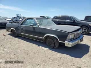 1979 Chevrolet El Camino z VIN 1W80H9R477424, wystawiony jako Copart lot #49366355 z przebiegiem Nie podano mil oraz Nie do naprawy • Non repairable. Historia ofert i sprzedaży dostępna na DreamBid. Obrazek 4.