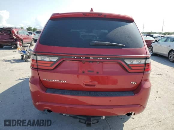 2015 Dodge Durango R/T with VIN 1C4SDHCT1FC222779, listed as a Copart auction lot 60048915 with 211,275 mi miles and Salvage title. Bid and sale history available at DreamBid. Image 6.