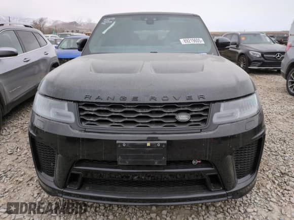 2019 Land Rover Range Rover Sport SVR z VIN SALWZ2SE8KA869648, wystawiony jako Copart lot #89219605 z przebiegiem 77 969 mil mil oraz Szkoda całkowita • Salvage title. Historia ofert i sprzedaży dostępna na DreamBid. Obrazek 5.