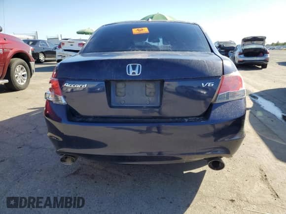 2009 Honda Accord EX-L with VIN 1HGCP36839A036152, listed as a Copart auction lot 85346665 with 218,368 mi miles and Salvage title. Bid and sale history available at DreamBid. Image 6.
