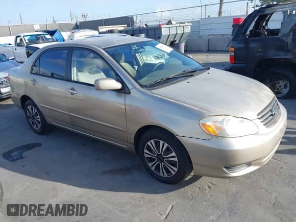 2004 Toyota Corolla CE with VIN 1NXBR32E44Z211964, listed as a IAAI auction lot 43442257 with 180,875 mi miles and . Bid and sale history available at DreamBid. Image 1.