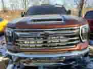 2024 Chevrolet Silverado 3500HD LTZ with VIN 1GC4YUEYXRF318878, listed as a Copart auction lot 42762255 with 3,837 mi miles and Salvage title. Bid and sale history available at DreamBid. Image 5.