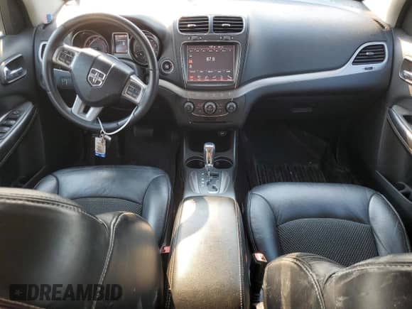 2015 Dodge Journey Crossroad with VIN 3C4PDDGG7FT684652, listed as a Copart auction lot 61842935 with 109,494 mi miles and Salvage title. Bid and sale history available at DreamBid. Image 8.