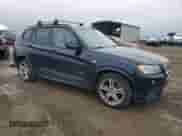 2013 BMW X3 xDrive28i with VIN 5UXWX9C59D0A31224, listed as a Copart auction lot 86096365 with 102,401 mi miles and Clean title. Bid and sale history available at DreamBid. Image 4.