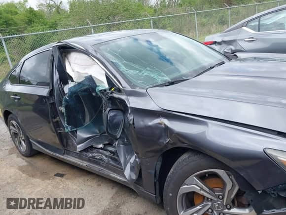 2018 Honda Accord EX-L with VIN 1HGCV1F51JA142734, listed as a IAAI auction lot 41954770 with 145,456 mi miles and . Bid and sale history available at DreamBid. Image 13.