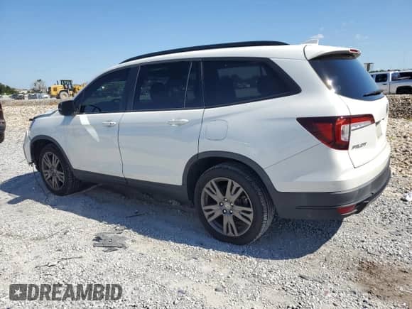 2022 Honda Pilot Sport с VIN 5FNYF5H37NB007467, выставлен на аукционе Copart как лот 86430905 с пробегом 58 156 миль миль и На запчасти • Non repairable. История ставок и продаж доступна на DreamBid. Изображение 2.