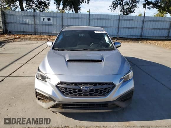 2022 Subaru WRX with VIN JF1VBAA69N9011628, listed as a Copart auction lot 65618295 with 53,740 mi miles and Salvage title. Bid and sale history available at DreamBid. Image 5.