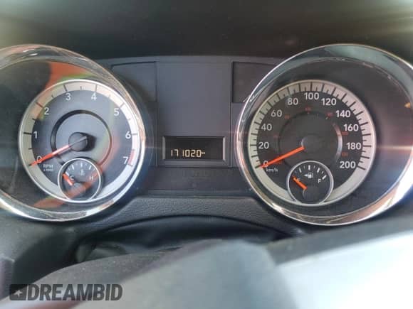 2013 Dodge Grand Caravan SE with VIN 2C4RDGBG2DR789133, listed as a Copart auction lot 83813005 with 171,020 mi miles and Clean title. Bid and sale history available at DreamBid. Image 9.