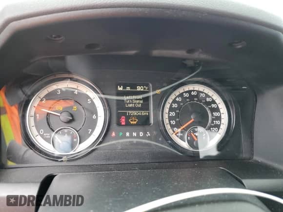 2018 Ram 1500 Express with VIN 1C6RR6KG9JS255267, listed as a Copart auction lot 81329535 with 172,904 mi miles and Salvage title. Bid and sale history available at DreamBid. Image 9.