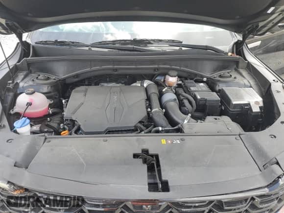 2024 Kia Sorento SX with VIN 5XYRK4JF2RG281415, listed as a Copart auction lot 54387415 with 21,979 mi miles and Non repairable. Bid and sale history available at DreamBid. Image 12.