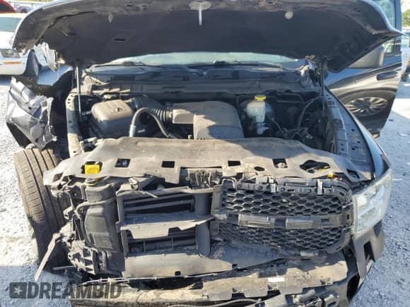 2018 Ram 1500 Express with VIN 1C6RR6KG3JS177343, listed as a Copart auction lot 66840415 with 154,826 mi miles and Salvage title. Bid and sale history available at DreamBid. Image 11.