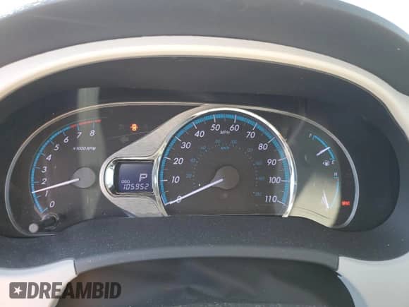 2013 Toyota Sienna XLE with VIN 5TDYK3DC7DS314816, listed as a Copart auction lot 81985845 with 105,952 mi miles and Salvage title. Bid and sale history available at DreamBid. Image 9.