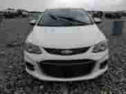 2019 Chevrolet Sonic LT with VIN 1G1JG6SB1K4138040, listed as a Copart auction lot 60847975 with 95,036 mi miles and Salvage title. Bid and sale history available at DreamBid. Image 5.