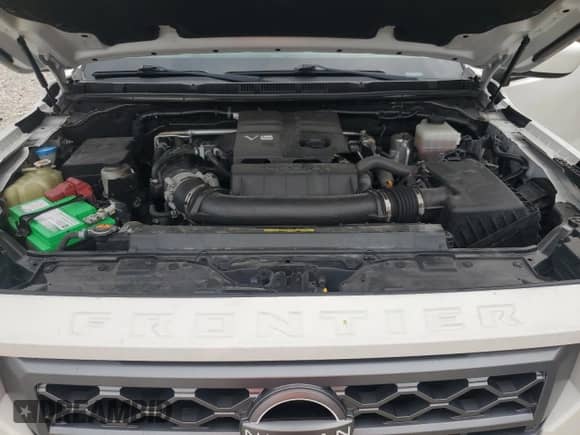 2023 Nissan Frontier SV with VIN 1N6ED1EK2PN615055, listed as a Copart auction lot 71640585 with 35,270 mi miles and Salvage title. Bid and sale history available at DreamBid. Image 11.