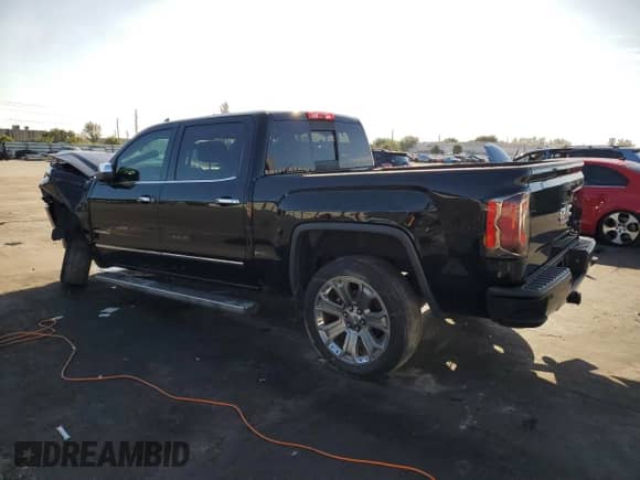 2017 GMC Sierra 1500 Denali with VIN 3GTP1PEC7HG375091, listed as a Copart auction lot 85765174 with 90,593 mi miles and Salvage title. Bid and sale history available at DreamBid. Image 2.