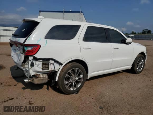 2019 Dodge Durango R/T with VIN 1C4SDJCT7KC722852, listed as a Copart auction lot 67210015 with 73,406 mi miles and Salvage title. Bid and sale history available at DreamBid. Image 3.