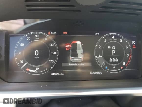 2022 Land Rover Range Rover Sport HSE Dynamic with VIN SALWR2SE1NA242648, listed as a Copart auction lot 66616725 with 18,828 mi miles and Salvage title. Bid and sale history available at DreamBid. Image 9.