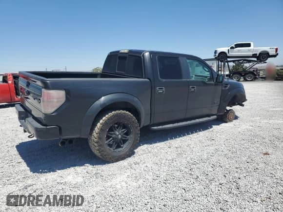 2014 Ford F-150 SVT Raptor z VIN 1FTFW1R66EFB99890, wystawiony jako Copart lot #65085095 z przebiegiem Nie podano mil oraz Szkoda całkowita • Salvage title. Historia ofert i sprzedaży dostępna na DreamBid. Obrazek 3.