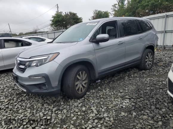 2020 Honda Pilot EX with VIN 5FNYF6H36LB048403, listed as a Copart auction lot 82045095 with Not provided miles and Salvage title. Bid and sale history available at DreamBid. Image 1.