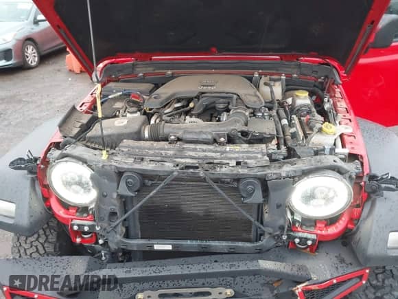 2020 Jeep Wrangler Sport S with VIN 1C4GJXAG8LW266464, listed as a IAAI auction lot 41958375 with 57,139 mi miles and . Bid and sale history available at DreamBid. Image 10.