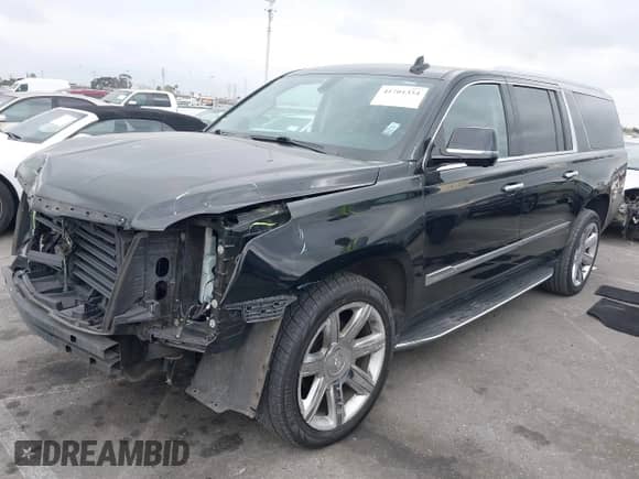 2020 Cadillac Escalade ESV with VIN 1GYS4GKJ6LR270968, listed as a IAAI auction lot 41701354 with 167,999 mi miles and . Bid and sale history available at DreamBid. Image 17.