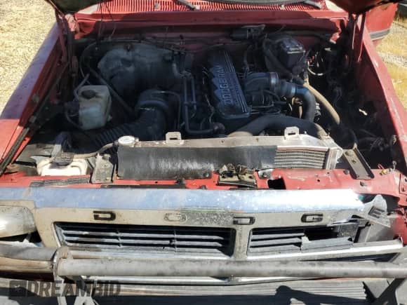 1992 Dodge D/W 250 with VIN 1B7KM26C7NS527524, listed as a Copart auction lot 66212735 with 284,991 mi miles and Non repairable. Bid and sale history available at DreamBid. Image 11.