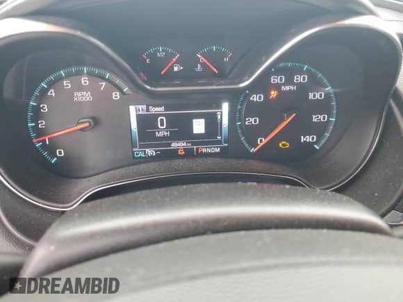 2018 Chevrolet Impala Premier z VIN 2G1125S37J9140906, wystawiony jako Copart lot #57566225 z przebiegiem 48 494 mil mil oraz Szkoda całkowita • Salvage title. Historia ofert i sprzedaży dostępna na DreamBid. Obrazek 9.