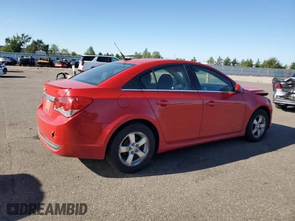 2012 Chevrolet Cruze 1LT with VIN 1G1PF5SC1C7328100, listed as a Copart auction lot 82187865 with 164,649 mi miles and Salvage title. Bid and sale history available at DreamBid. Image 3.