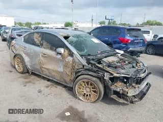 2018 Subaru WRX STI with VIN JF1VA2N66J9828620, listed as a IAAI auction lot 42164521 with 105,503 mi miles and . Bid and sale history available at DreamBid. Image 1.