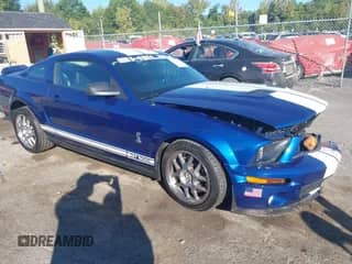 2009 Ford Mustang Shelby GT500 with VIN 1ZVHT88S895133990, listed as a IAAI auction lot 43193780 with 40,586 mi miles and . Bid and sale history available at DreamBid. Image 1.