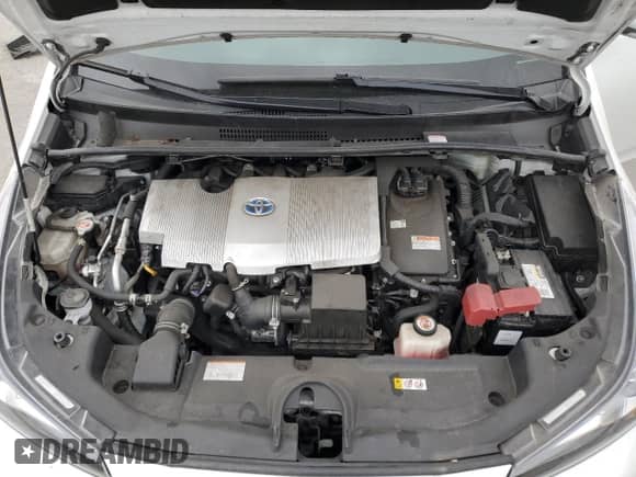 2021 Toyota Prius Limited with VIN JTDKAMFU0M3153019, listed as a Copart auction lot 53568485 with 184,539 mi miles and Salvage title. Bid and sale history available at DreamBid. Image 12.