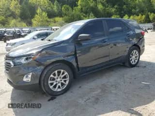 2020 Chevrolet Equinox LS z VIN 2GNAXSEV9L6127994, wystawiony jako Copart lot #69256235 z przebiegiem 101 492 mil mil oraz Szkoda całkowita • Salvage title. Historia ofert i sprzedaży dostępna na DreamBid. Obrazek 1.