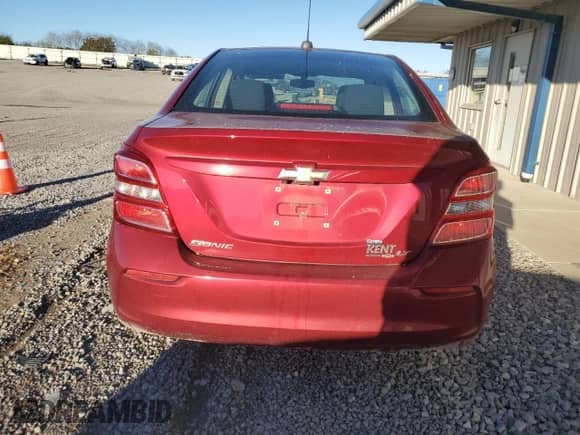 2020 Chevrolet Sonic LT with VIN 1G1JD5SB9L4103279, listed as a Copart auction lot 86455695 with 101,193 mi miles and Salvage title. Bid and sale history available at DreamBid. Image 6.