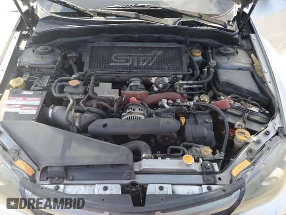 2009 Subaru WRX STI with VIN JF1GR89609L821448, listed as a Copart auction lot 80511165 with 181,259 mi miles and Salvage title. Bid and sale history available at DreamBid. Image 11.