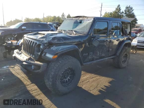 2022 Jeep Wrangler Unlimited Rubicon 392 с VIN 1C4JJXSJ4NW222397, выставлен на аукционе Copart как лот 69794634 с пробегом 29 562 миль миль и Списание • Salvage title. История ставок и продаж доступна на DreamBid. Изображение 1.