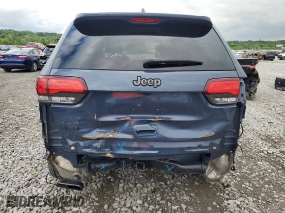 2021 Jeep Grand Cherokee High Altitude with VIN 1C4RJFCG1MC736076, listed as a Copart auction lot 55440165 with 63,292 mi miles and Salvage title. Bid and sale history available at DreamBid. Image 6.