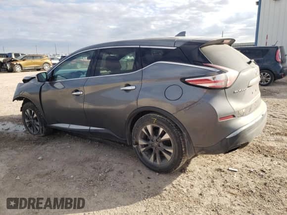 2017 Nissan Murano S z VIN 5N1AZ2MG1HN124026, wystawiony jako Copart lot #54681854 z przebiegiem 201 133 mil mil oraz Szkoda całkowita • Salvage title. Historia ofert i sprzedaży dostępna na DreamBid. Obrazek 2.