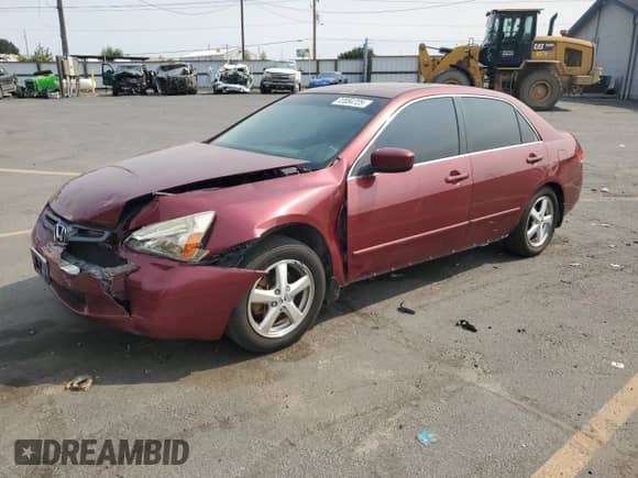 2004 Honda Accord EX with VIN JHMCM56844C013302, listed as a Copart auction lot 72084725 with 236,055 mi miles and Salvage title. Bid and sale history available at DreamBid. Image 1.
