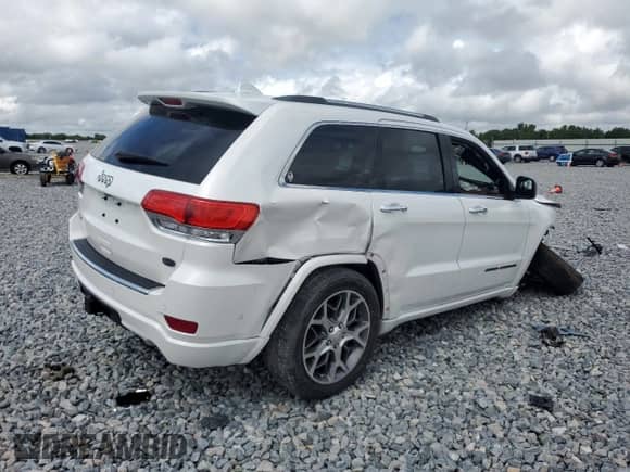 2020 Jeep Grand Cherokee High Altitude z VIN 1C4RJFCT2LC426272, wystawiony jako Copart lot #56703975 z przebiegiem 81 864 mil mil oraz Szkoda całkowita • Salvage title. Historia ofert i sprzedaży dostępna na DreamBid. Obrazek 3.