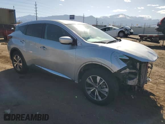 2023 Nissan Murano S с VIN 5N1AZ2AS8PC113446, выставлен на аукционе Copart как лот 52422565 с пробегом 44 866 миль миль и Списание • Salvage title. История ставок и продаж доступна на DreamBid. Изображение 4.