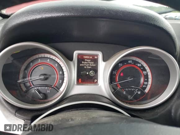 2015 Dodge Journey SXT with VIN 3C4PDCBB0FT535733, listed as a Copart auction lot 68470005 with 152,934 mi miles and Salvage title. Bid and sale history available at DreamBid. Image 9.