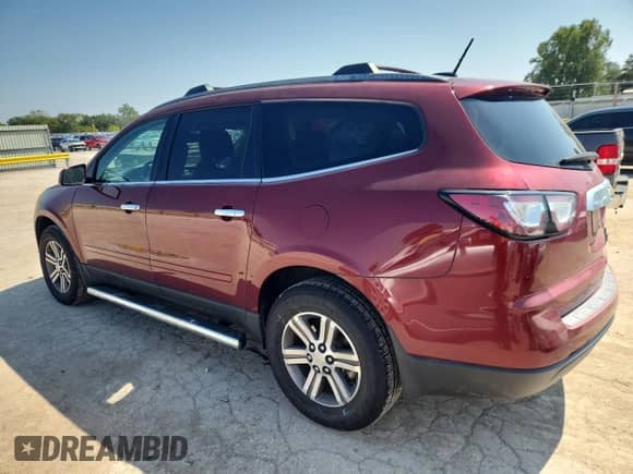 2017 Chevrolet Traverse LT с VIN 1GNKRHKD2HJ154106, выставлен на аукционе Copart как лот 80412375 с пробегом 130 557 миль миль и Списание • Salvage title. История ставок и продаж доступна на DreamBid. Изображение 2.