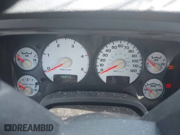 2005 Dodge 2500 SLT with VIN 3D7KS28C25G741563, listed as a IAAI auction lot 42341464 with 78,843 mi miles and . Bid and sale history available at DreamBid. Image 7.