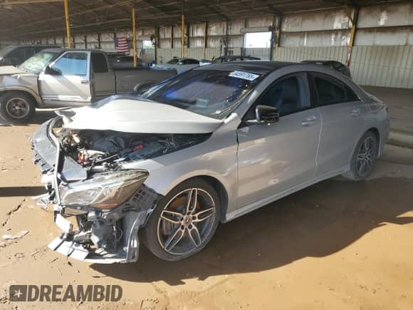 2018 Mercedes-Benz CLA 250 с VIN WDDSJ4EB1JN555525, выставлен на аукционе Copart как лот 84591765 с пробегом Не указан миль и Чистый • Clean title. История ставок и продаж доступна на DreamBid. Изображение 1.