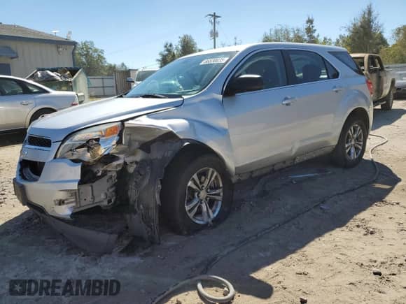 2011 Chevrolet Equinox LS with VIN 2CNFLCEC8B6249528, listed as a Copart auction lot 86530035 with 225,038 mi miles and Salvage title. Bid and sale history available at DreamBid. Image 1.